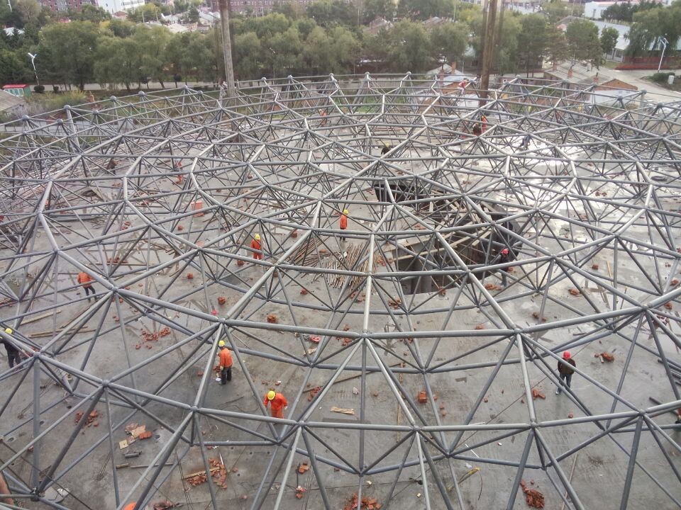 涟源全民健身中心网架